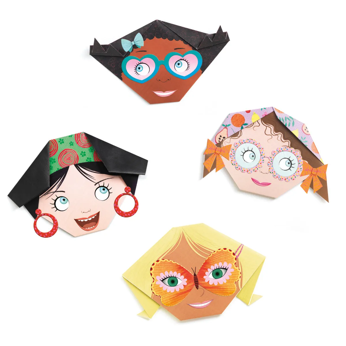 Djeco Origami - Friendly Faces