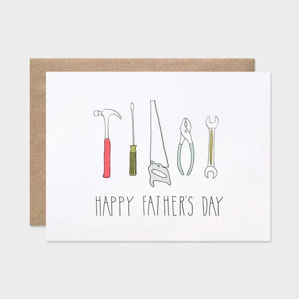 Father's Day Tools Card