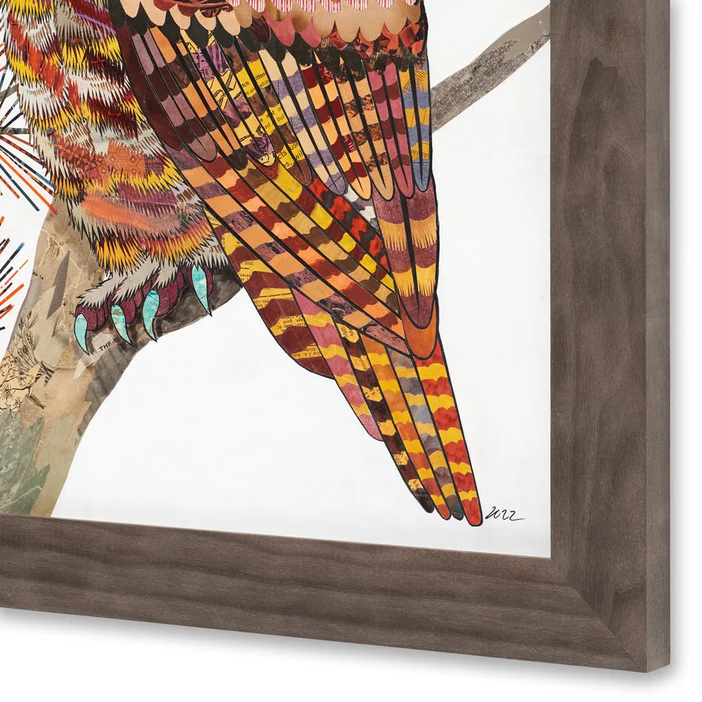 FRIENDS OF THE FOREST original paper collage