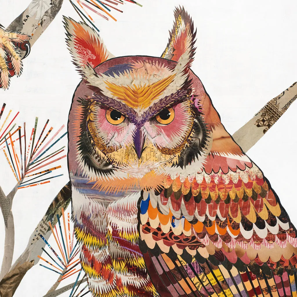 FRIENDS OF THE FOREST original paper collage