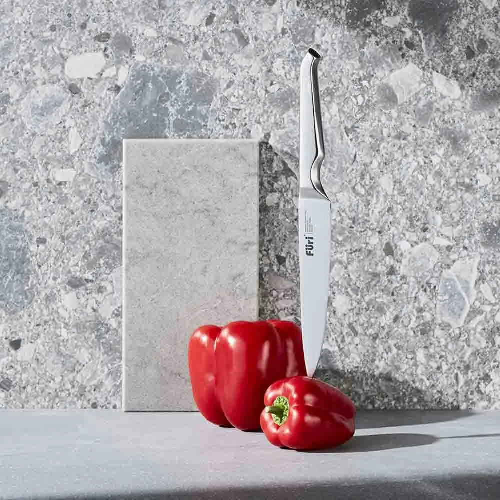 Furi Stone Knife Block Set Midnight 6 Piece