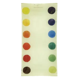 Intervals of Sevenths (Color Dots) 6 x 12" Pencil Tray