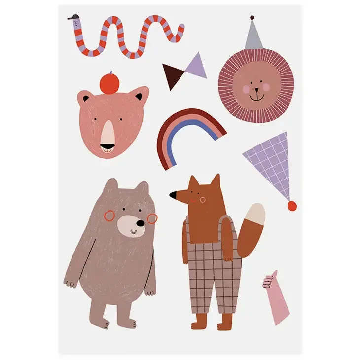 Iron-On Pictures, Fuchs Und Seine Freunde