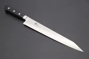 JCK Original Kagayaki Basic Series KG-10KES Kiritsuke Sujihiki 270mm (10.6 Inch, Special Order Made, Kiritsuke Blade Version)