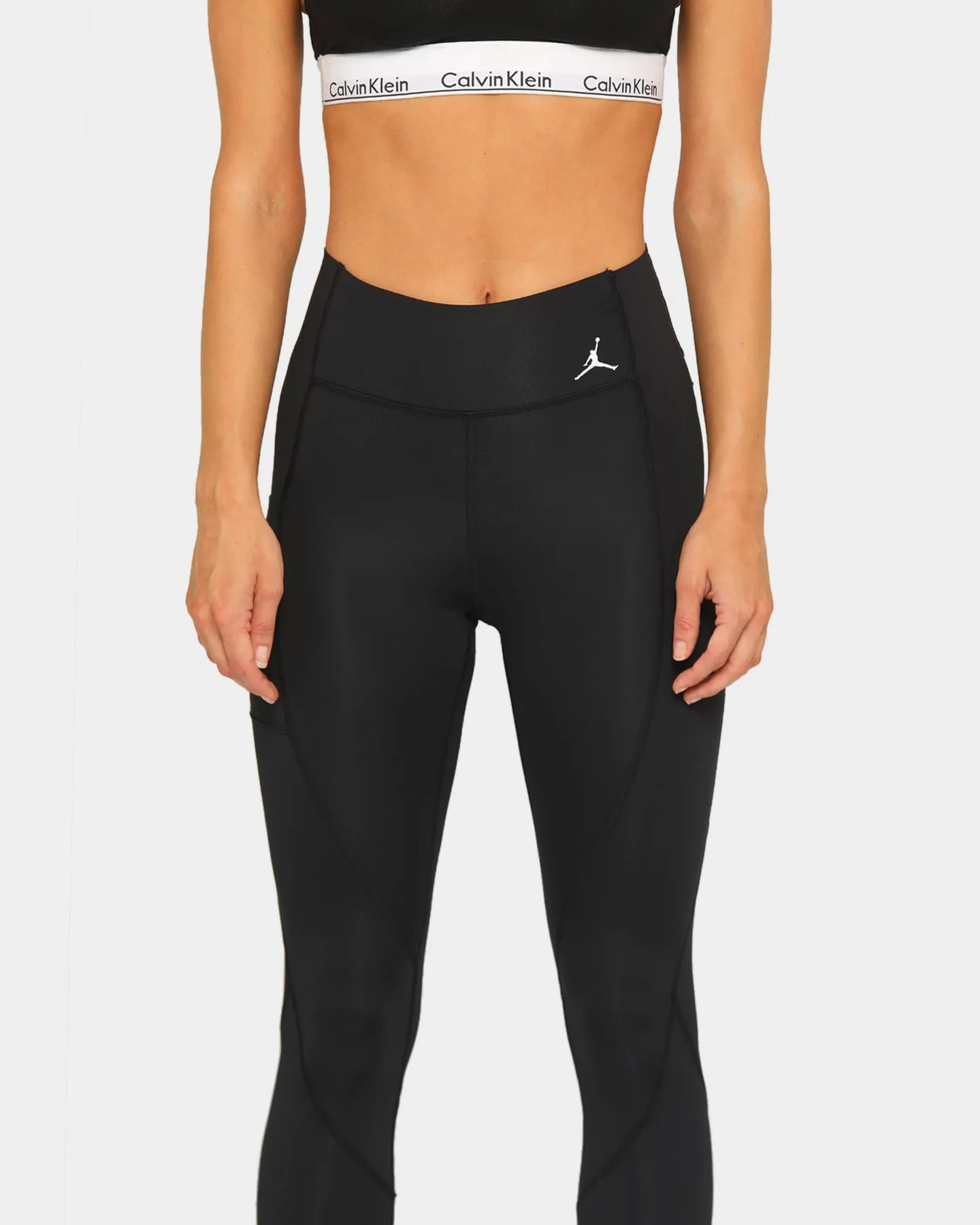 Jordan Women's Jordan 7/8 Essential Leggings Black/Black/White