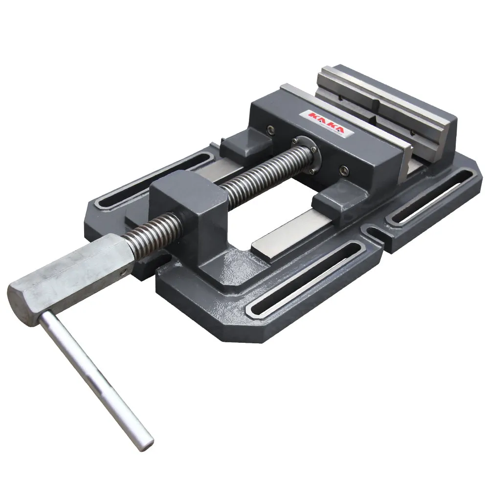 KAKA Industrial TSL-200, 8-In Drill Press Vise, Low Profile Metal Milling Drill Press Vice