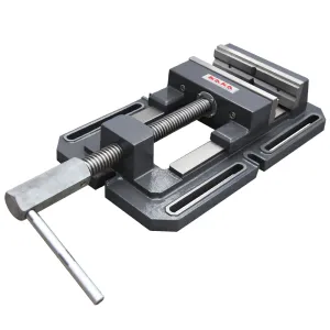 KAKA Industrial TSL-200, 8-In Drill Press Vise, Low Profile Metal Milling Drill Press Vice