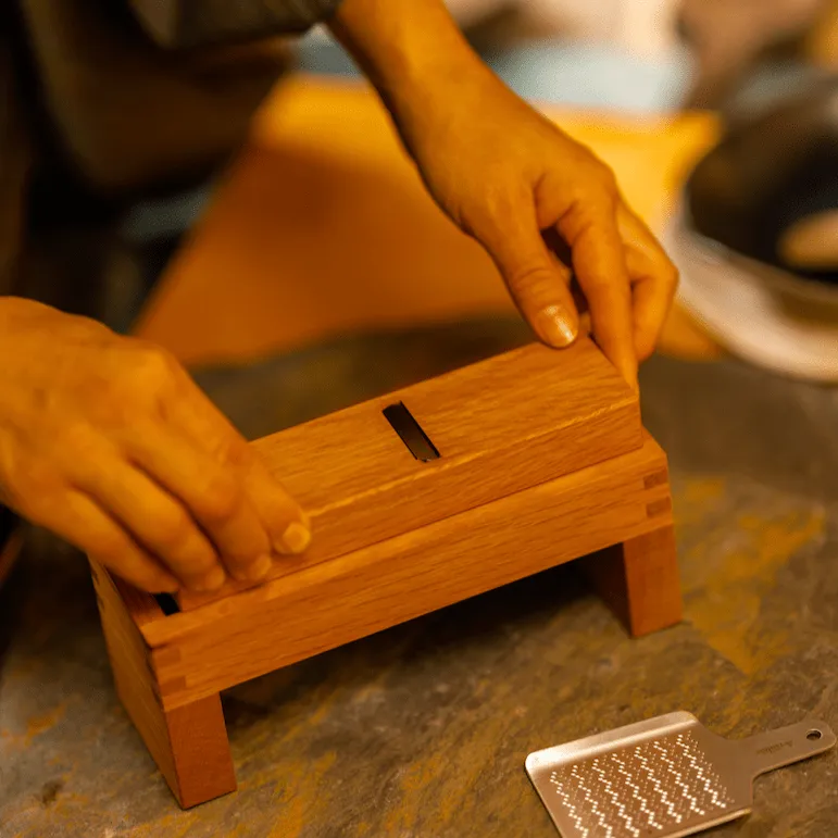 KATSUO Bonito Slicing Shaver Tool, Aogami Steel