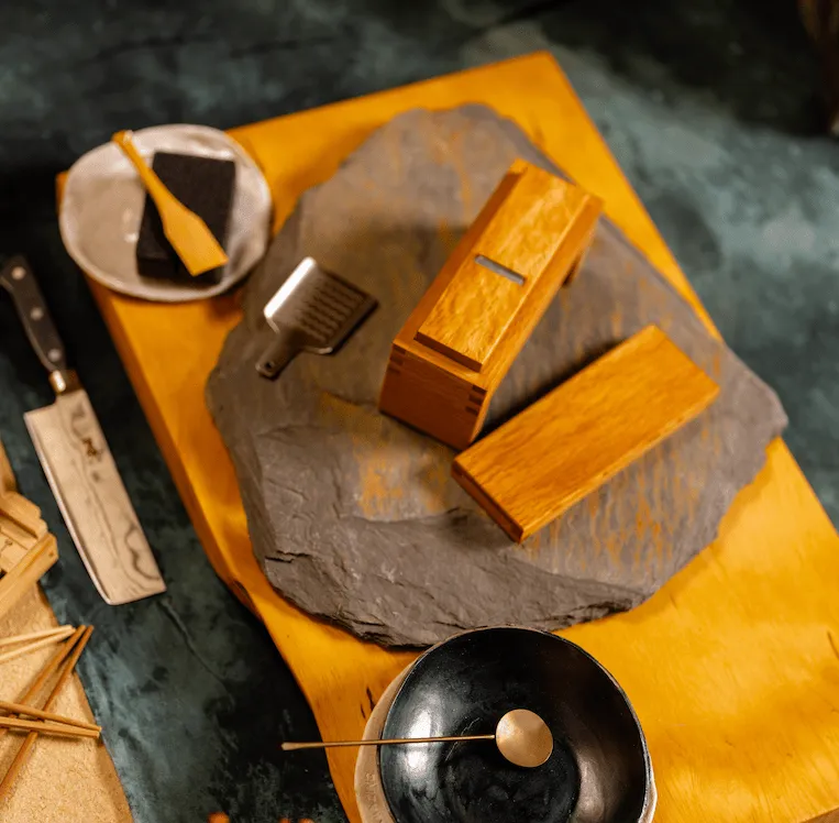 KATSUO Bonito Slicing Shaver Tool, Aogami Steel