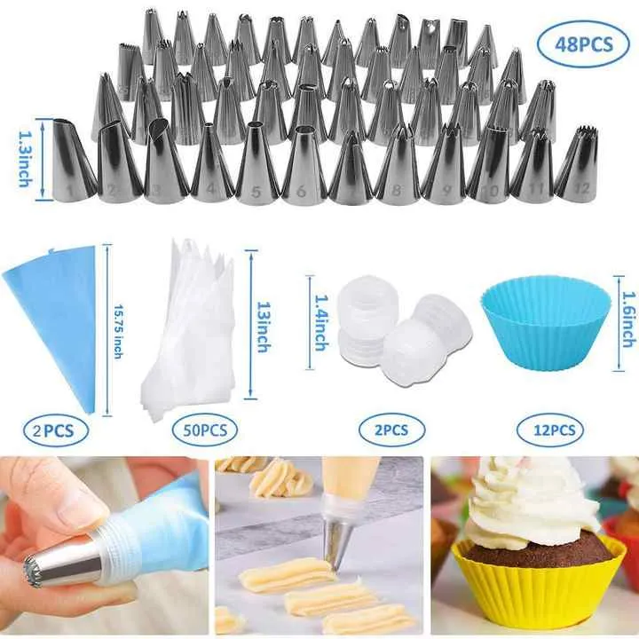 kits de repostera Knife Spatula Turntable-طقم أدوات تزيين الكيك