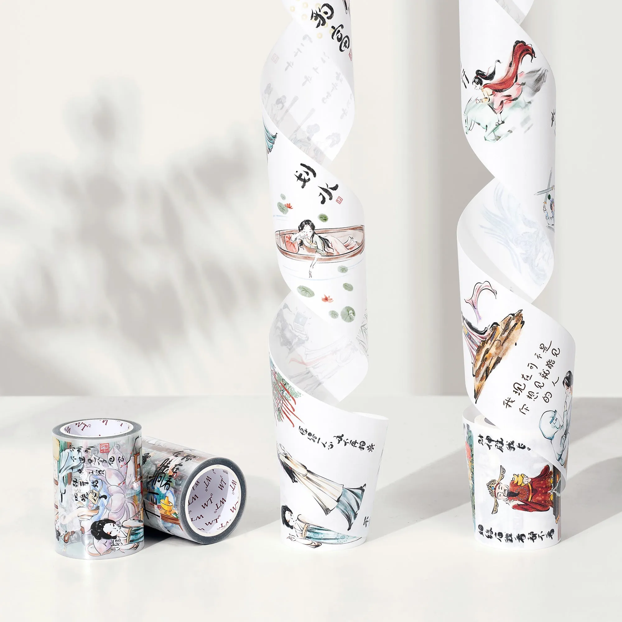 Laissez-faire  and Awaken Wide Washi / PET Tape by The Washi Tape Shop