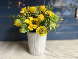 Large Ceramic Yellow