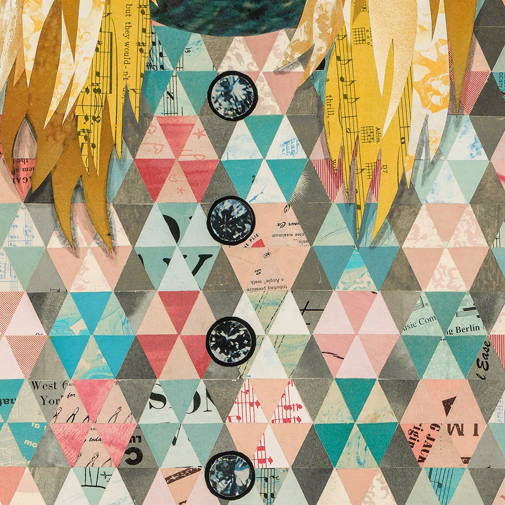 MAMA MADE II original paper collage