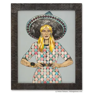 MAMA MADE II original paper collage