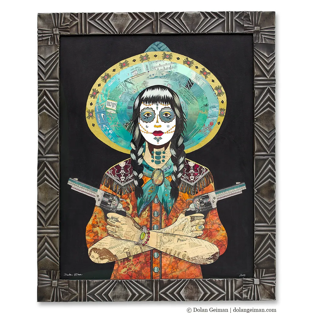 MERCURY MADE original paper collage