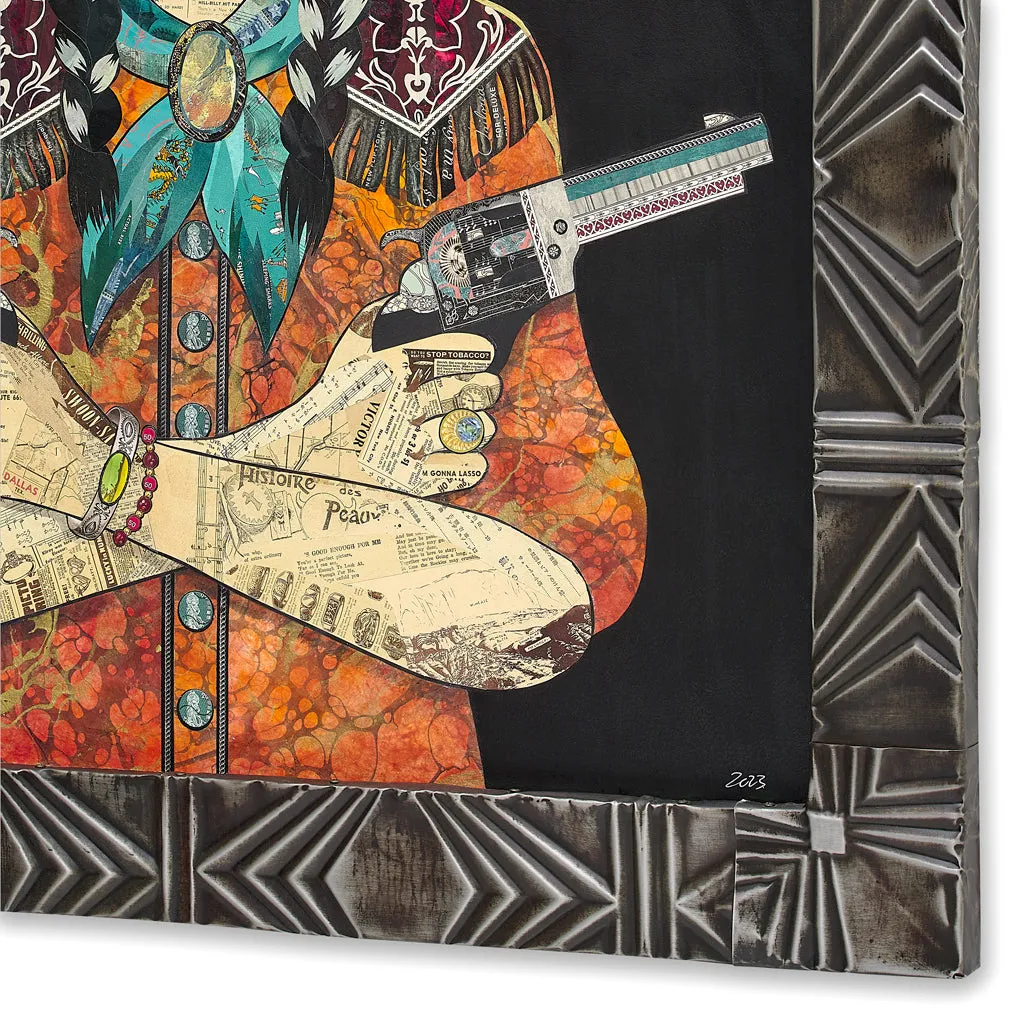 MERCURY MADE original paper collage