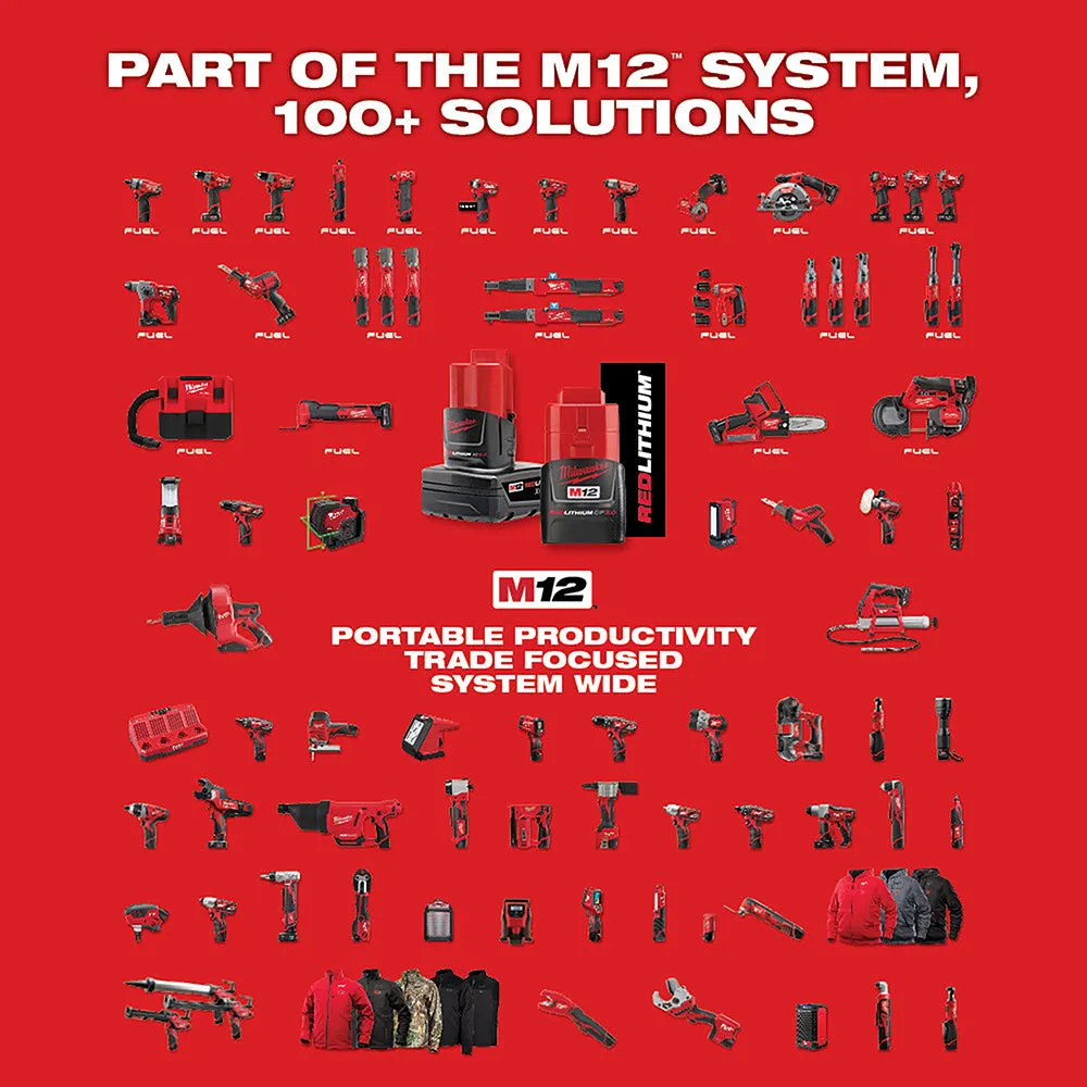 Milwaukee 2526-21XC M12 FUEL™ Oscillating Multi-Tool Kit