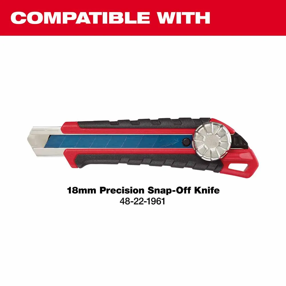 Milwaukee 48-22-9118 18mm Precision Snap Blades (10 PK)