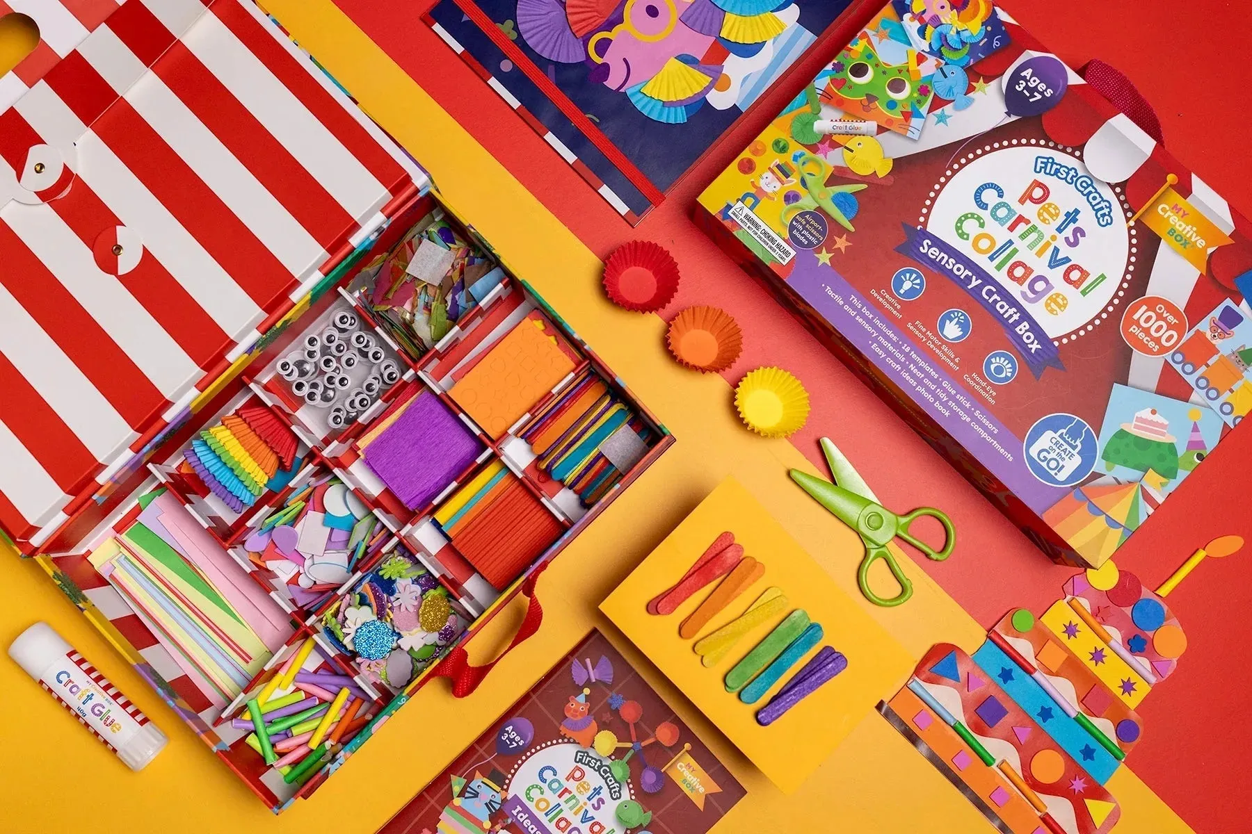 My Creative Box First Crafts Sensory Craft box - Pets Carnival