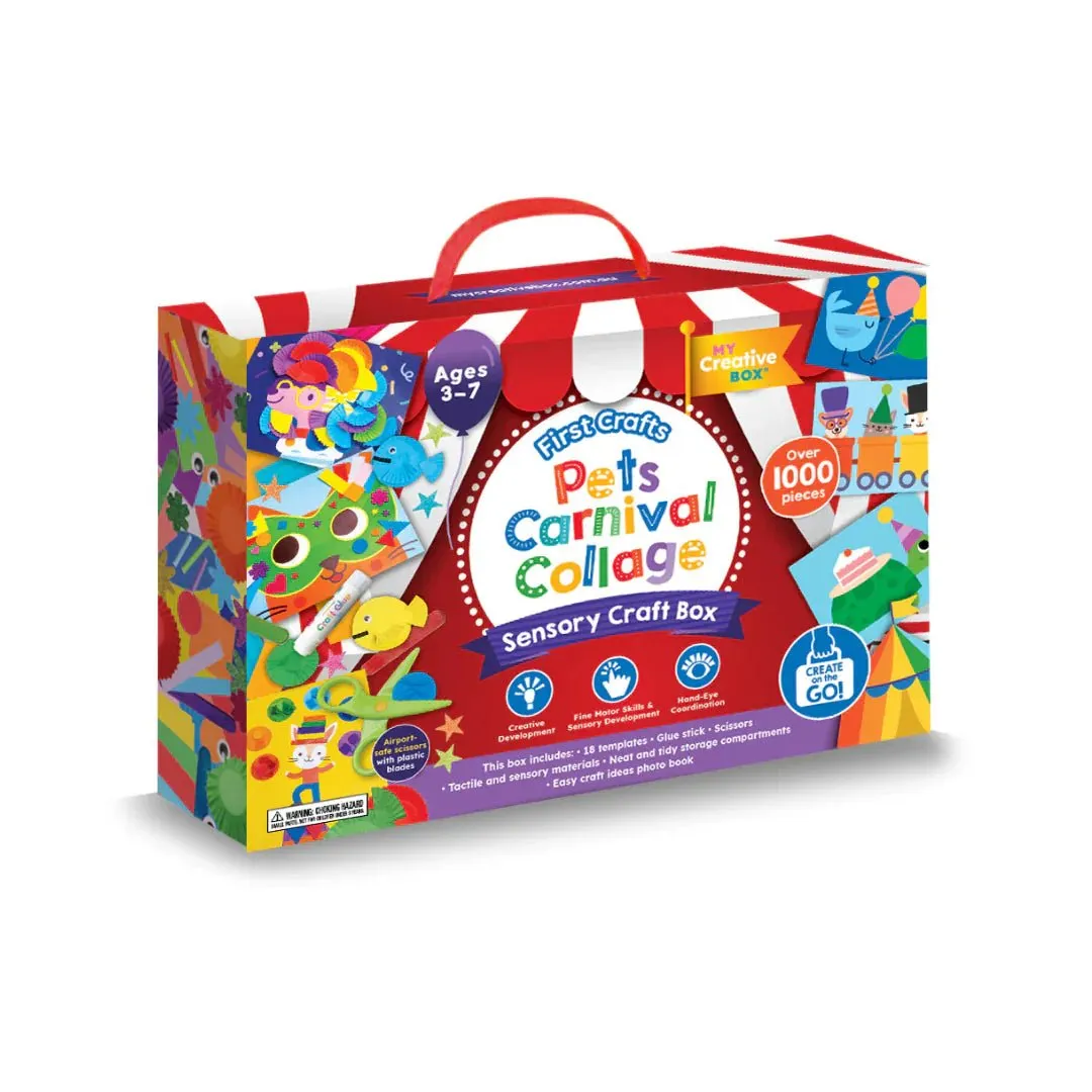 My Creative Box First Crafts Sensory Craft box - Pets Carnival