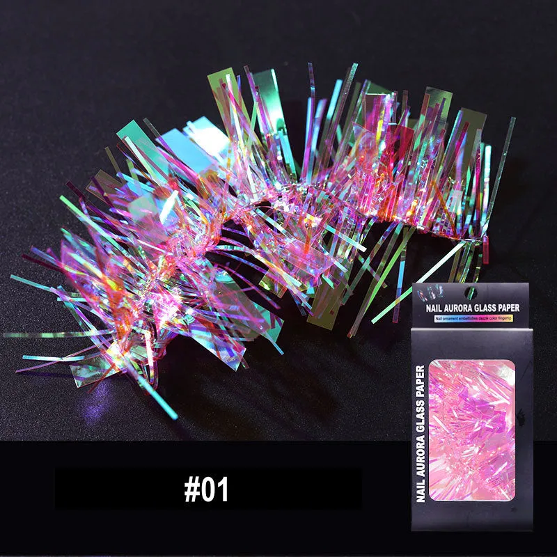 Nail Aurora Glass Paper