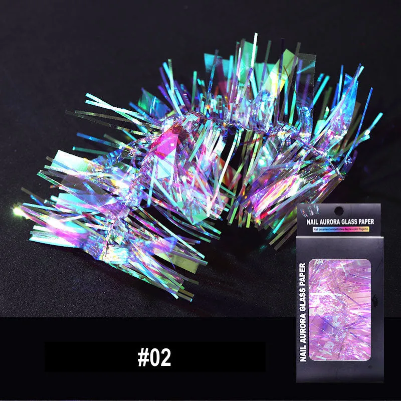 Nail Aurora Glass Paper