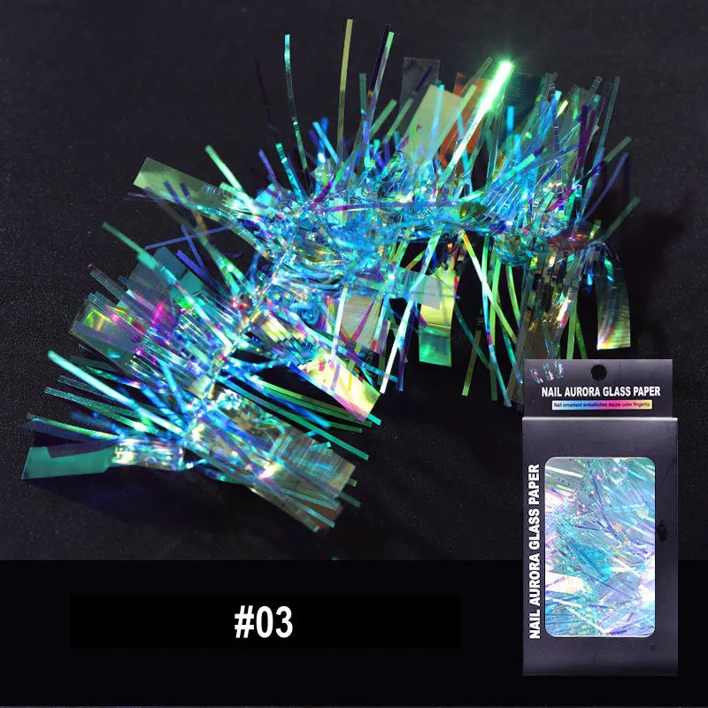 Nail Aurora Glass Paper