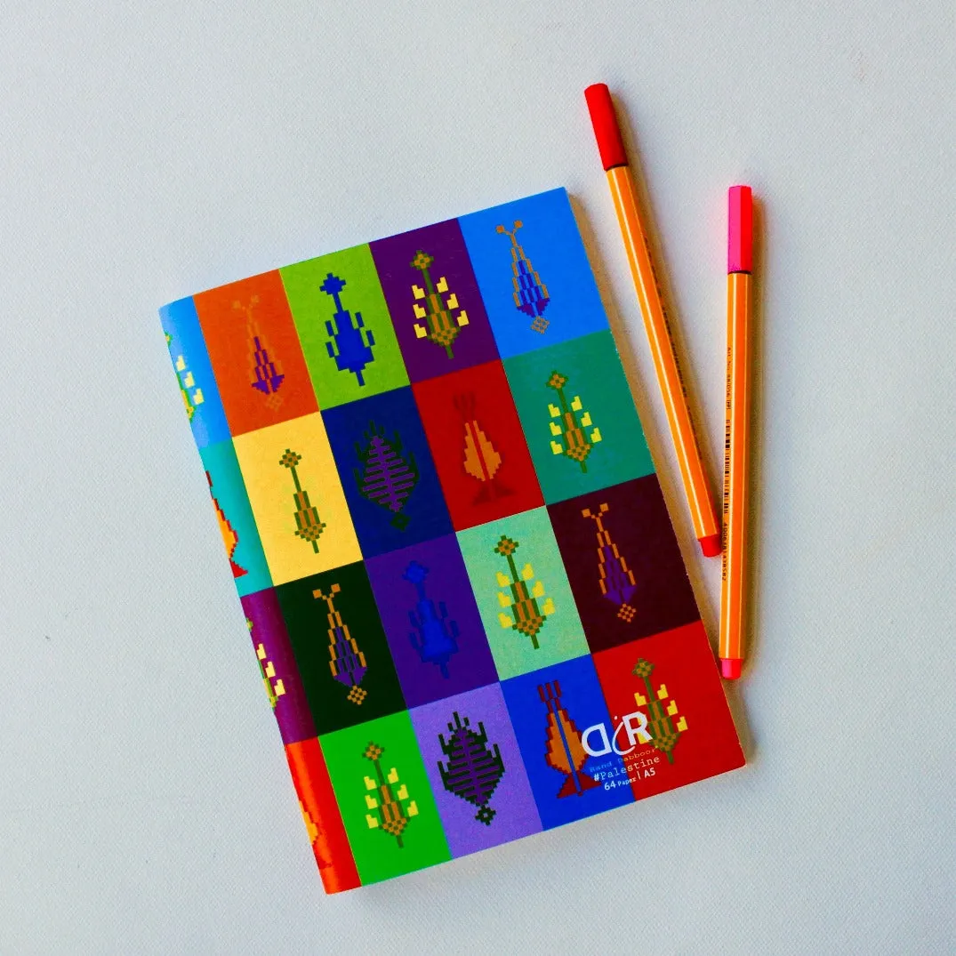 Palestinian Tatreez Notebook | Designed by Rand Dabboor