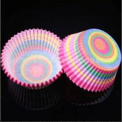 Paper Cupcake Baking Cups 100 pcs