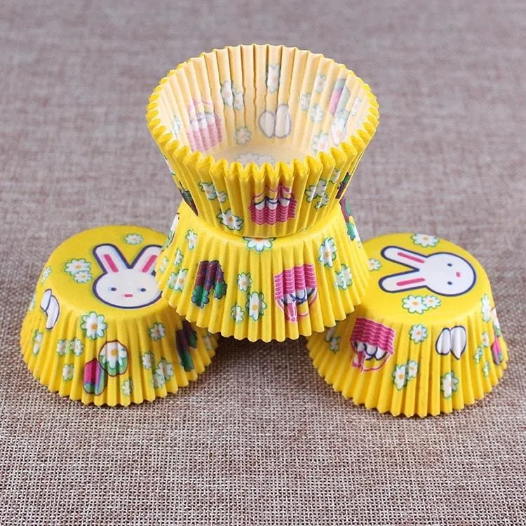 Paper Cupcake Baking Cups 100 pcs