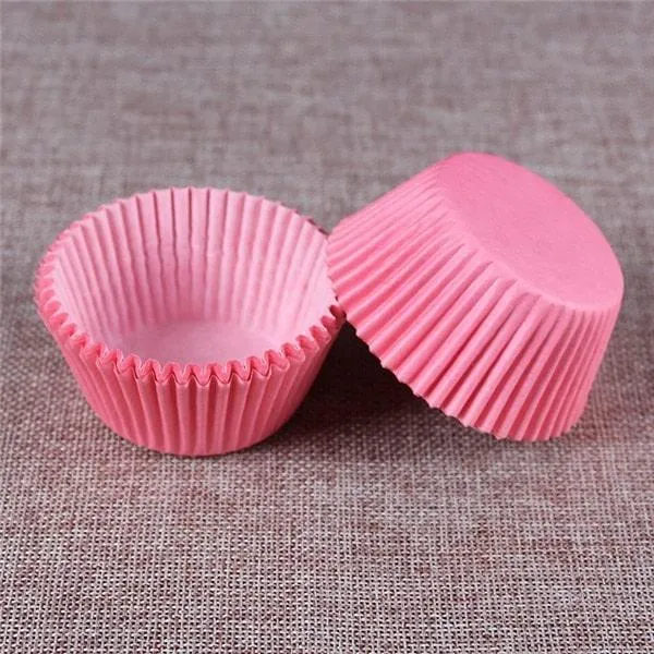 Paper Cupcake Baking Cups 100 pcs