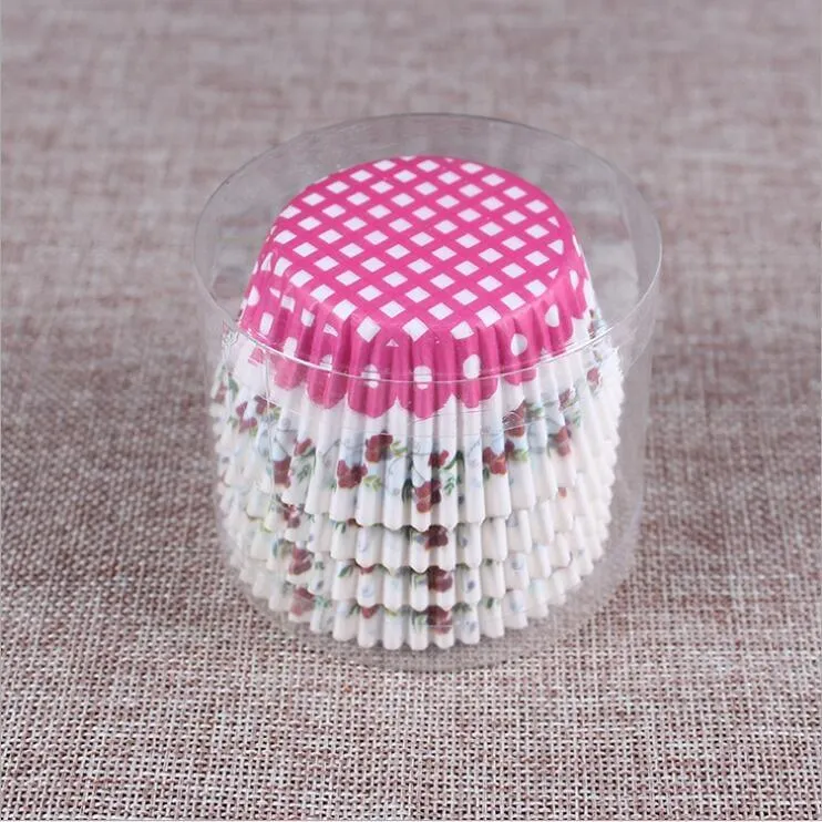 Paper Cupcake Baking Cups 100 pcs