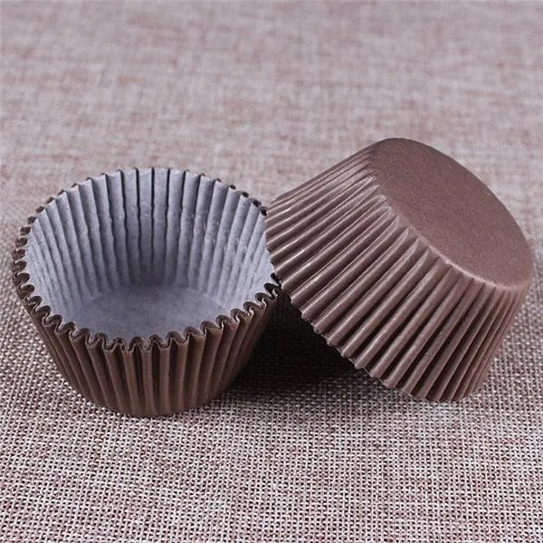 Paper Cupcake Baking Cups 100 pcs