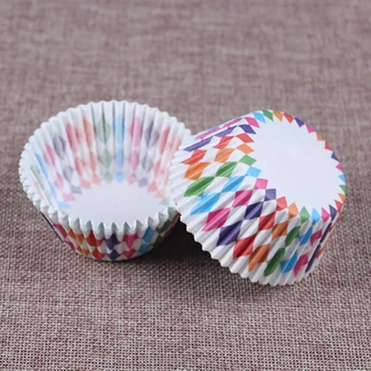 Paper Cupcake Baking Cups 100 pcs