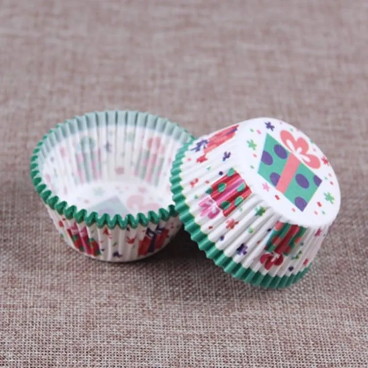 Paper Cupcake Baking Cups 100 pcs
