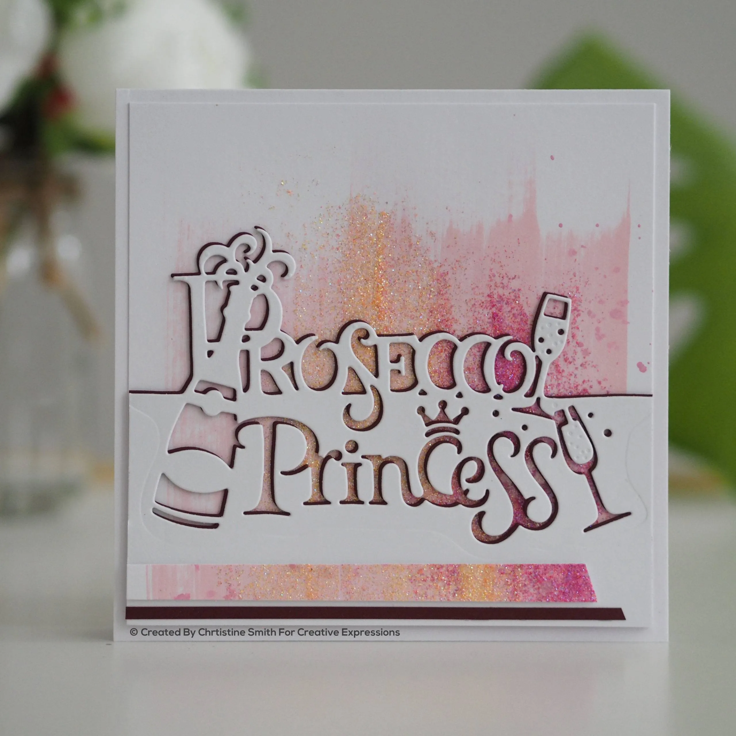 Paper Cuts Collection - Prosecco Princess Edger