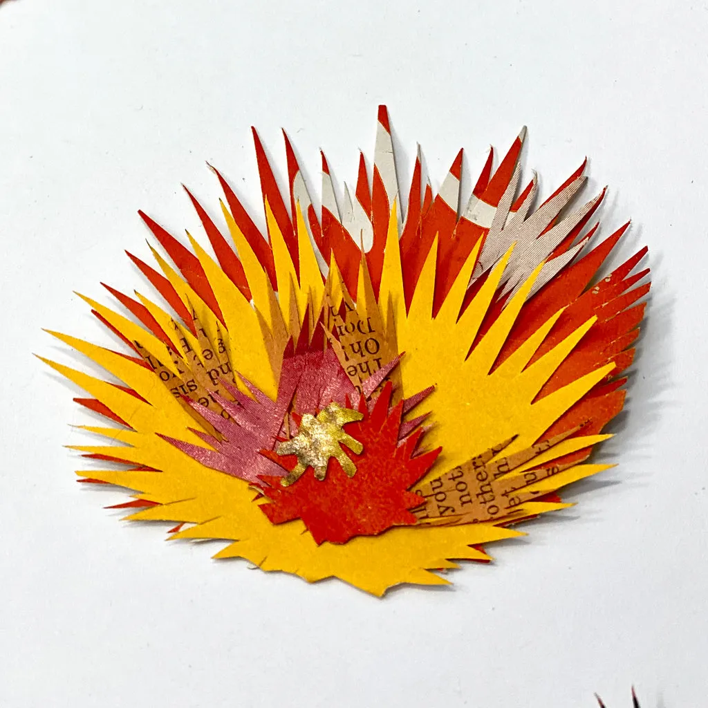 PINYON JAYS original paper collage