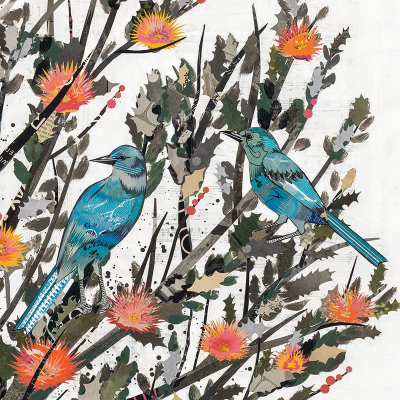 PINYON JAYS original paper collage