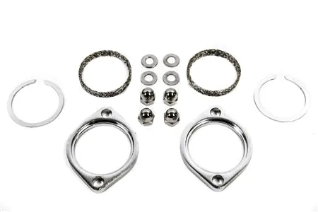 Precision Works Flange Gasket Hardware For Harley Davidson Exhaust Install Kit 84-15