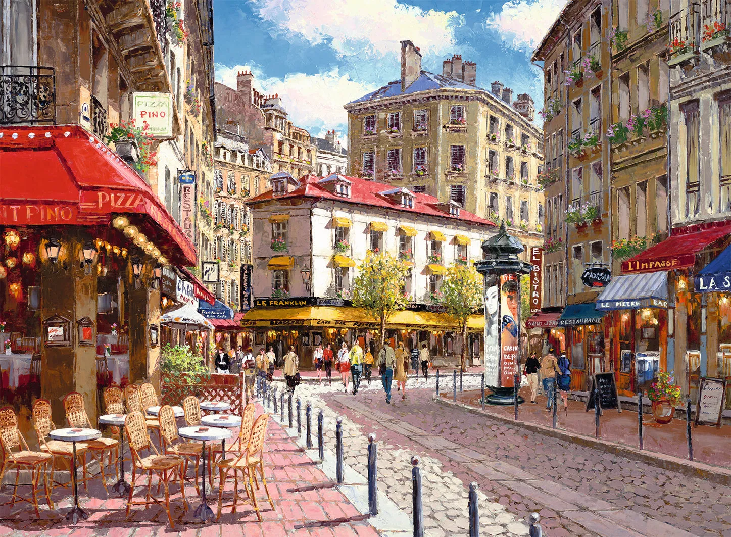Quaint Shops - 500pc Puzzle