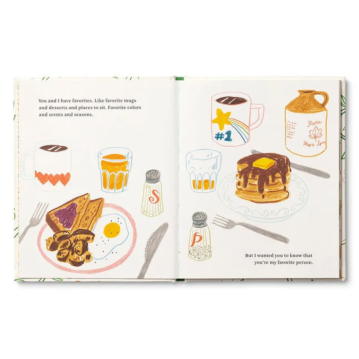 "You Are My Favorite Person" - A Quirky Romantic Gift Book for Couples