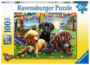 Ravensburger Puzzle 100 Piece Puppy Picnic