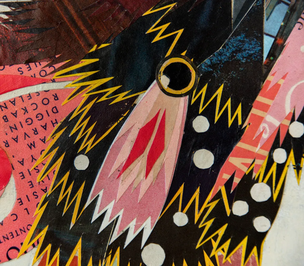 ROADRUNNER original paper collage
