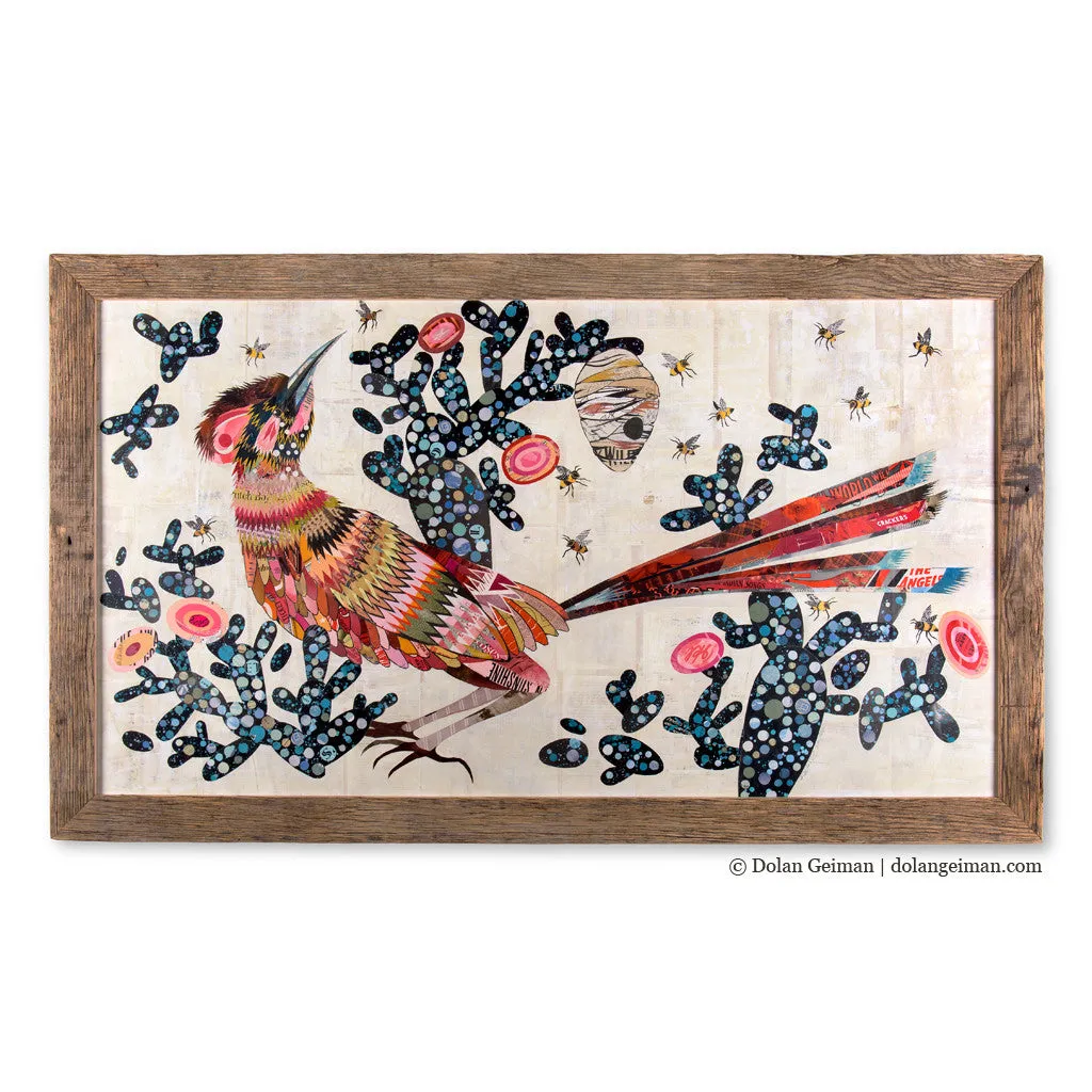 ROADRUNNER original paper collage