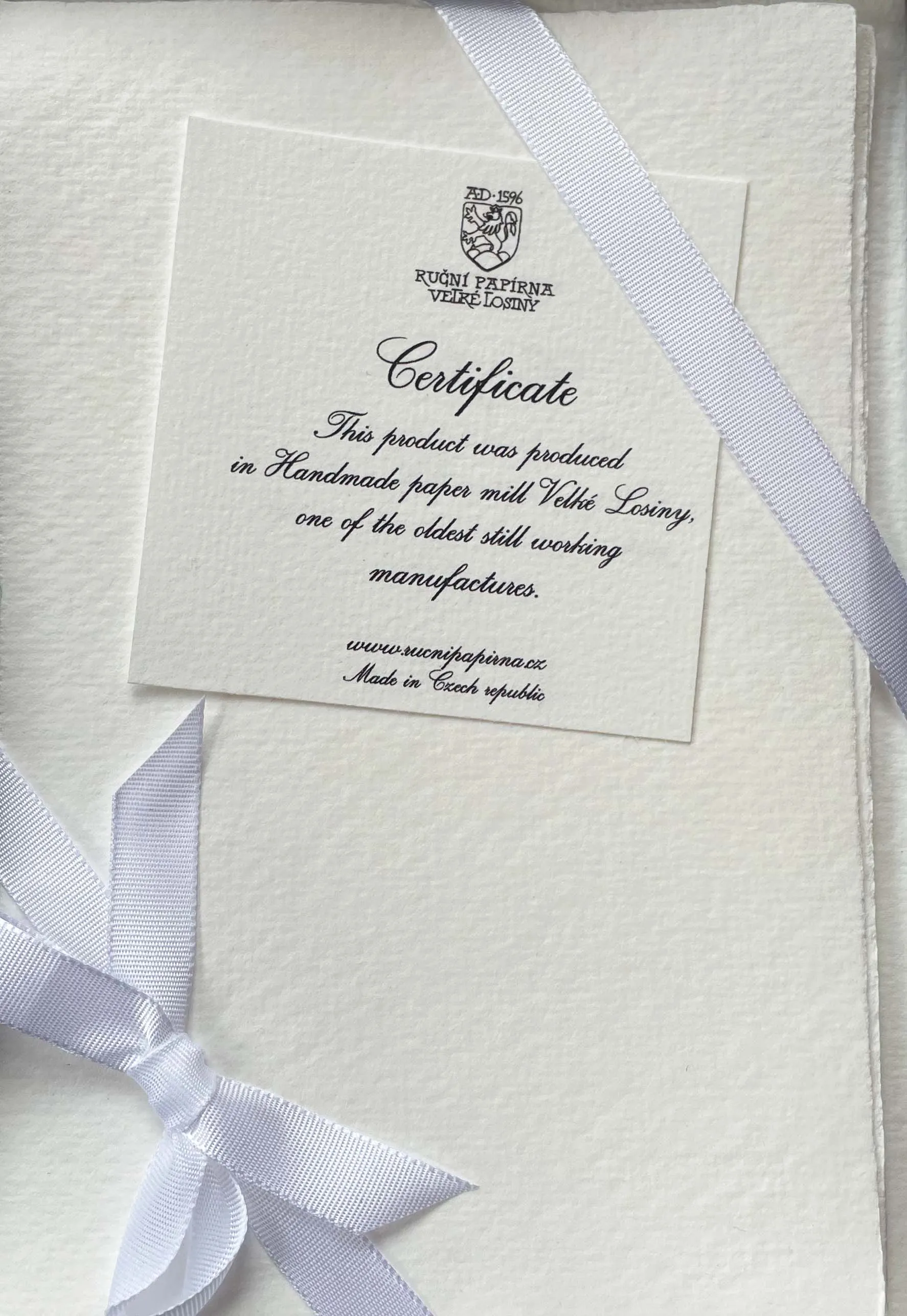 Scriptum Velké Losiny Handmade Paper