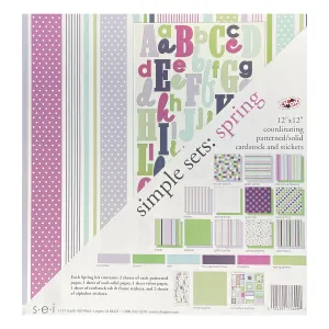 SEI 12"x12" Simple Sets - Spring*