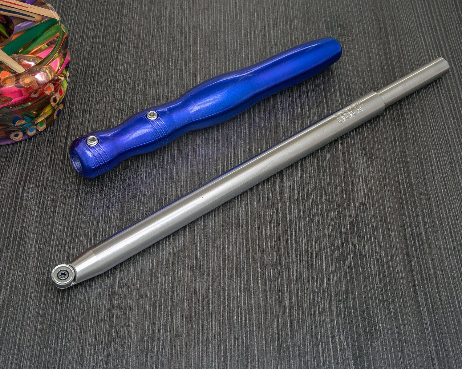 Simple Shear Cutting Finisher Tool for Wood or Acrylic/Resin, unhandled (12 Long SSCF)
