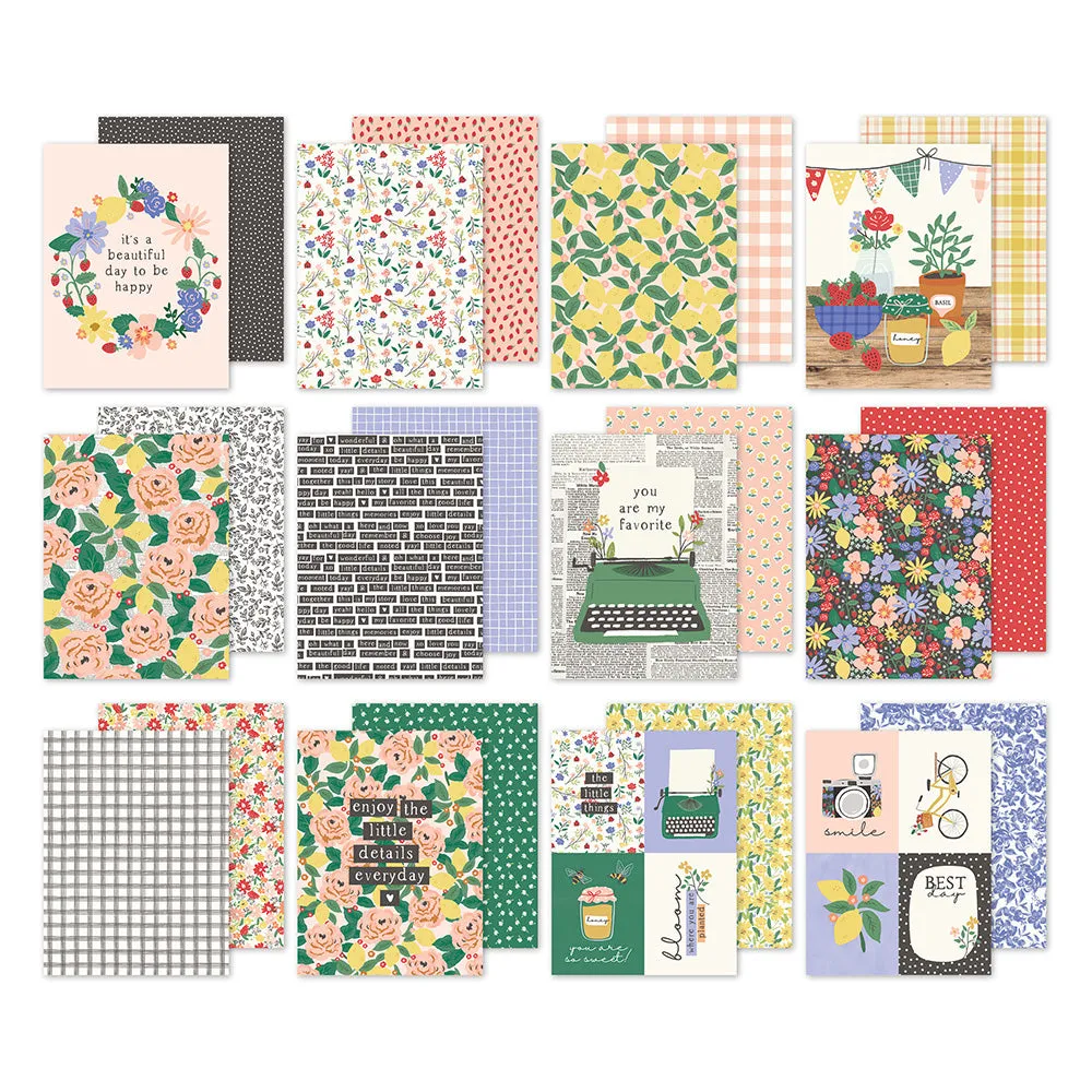 Simple Stories Double-Sided Paper Pad 6"X8" 24pack The Little Things