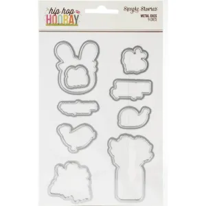 Simple Stories Hip Hop Hooray Dies 9 pack*