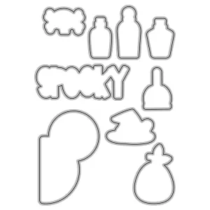Simple Stories - Say Cheese Halloween Dies 9 pack*